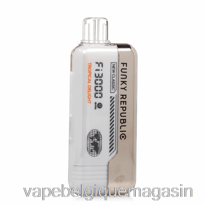 Vape Juice Funky Republic Fi3000 Délice Tropical Jetable